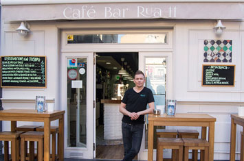 Fachada de Café Bar Rúa 11